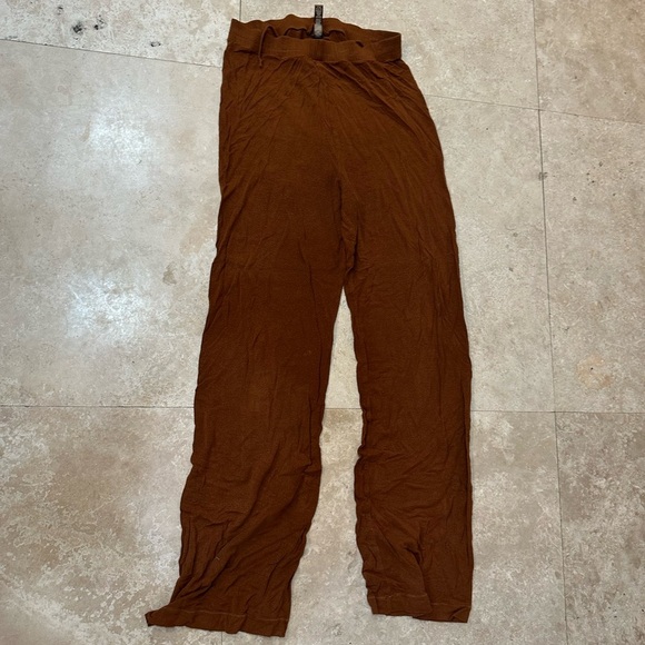 SKIMS Cotton Sleep Lounge Pants in Copper - Picture 2 of 4